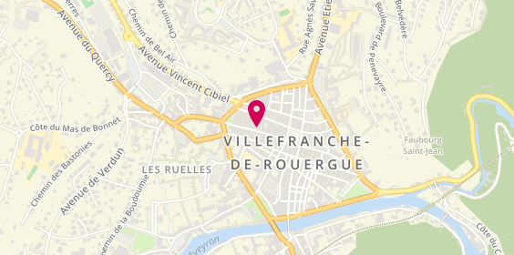 Plan de SIMIAN Laurence, 26 Rue Marcellin Fabre, 12200 Villefranche-de-Rouergue