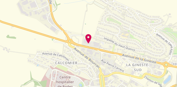 Plan de Gautier, 96 avenue de la Gineste, 12000 Rodez