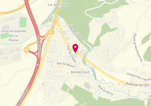 Plan de Brico Décor Banassac - Catena, avenue du Lotissement, 48500 Banassac-Canilhac
