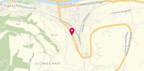 Plan de Jardinerie Delbard, Route de Toulouse
46100, 46100 Figeac