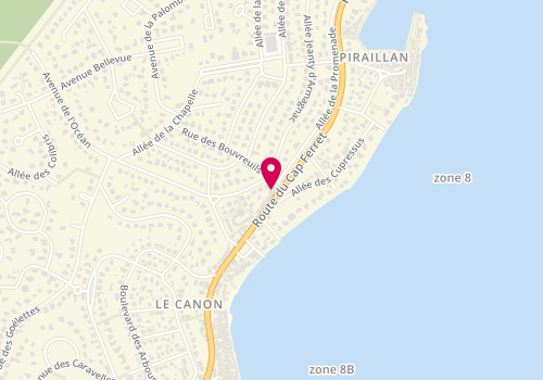 Plan de Le Grand Orme, 135 Route du Cap Ferret, 33950 Lège-Cap-Ferret
