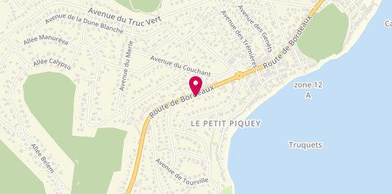 Plan de Ateliers M.F, 50 Route de Bordeaux, 33950 Lège-Cap-Ferret