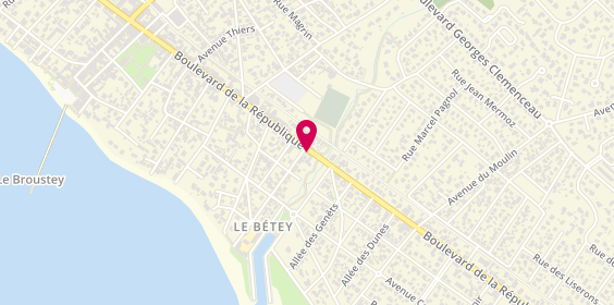 Plan de Destination Déco, 85 Boulevard de la République, 33510 Andernos-les-Bains