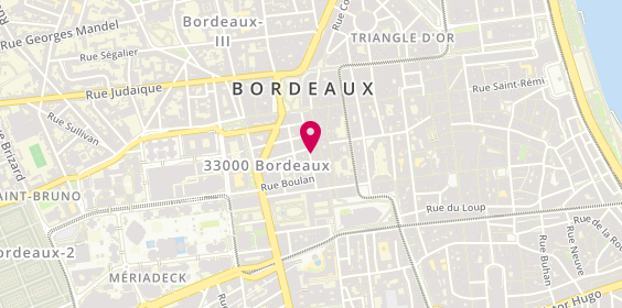 Plan de Koeben, 34 Rue Bouffard, 33000 Bordeaux