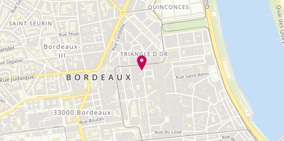 Plan de Carré Blanc, 7 Rue Guillaume Brochon, 33000 Bordeaux