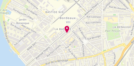 Plan de Du Sable Dans le Maillot, 117 avenue Thiers, 33100 Bordeaux