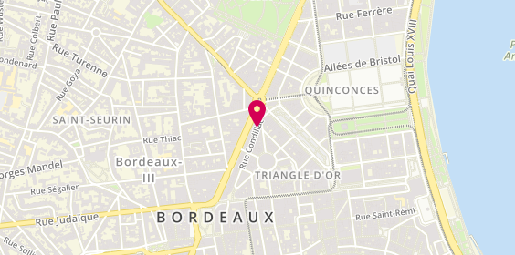 Plan de La Maison Poétique, 21 Rue Jean Jacques Rousseau, 33000 Bordeaux