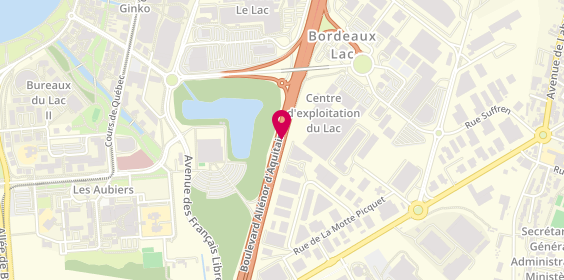 Plan de Saint Maclou, Boulevard Aliénor d'Aquitaine, 33300 Bordeaux