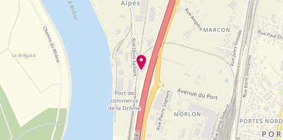Plan de RESO LPI (Lyon Plafonds ISOLATION), 615 avenue du Port, 26800 Portes-lès-Valence