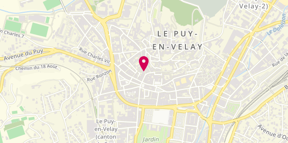 Plan de Les Portraits du Velay, 10 Rue Raphaël, 43000 Le Puy-en-Velay