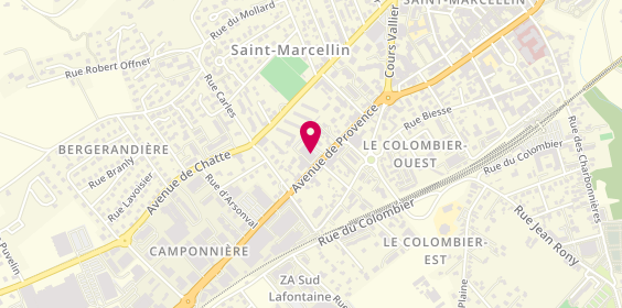 Plan de Actio, 34 avenue de Provence, 38160 Saint-Marcellin