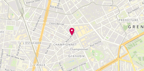 Plan de Ambiance & Curiosités, 3 Rue Lakanal, 38000 Grenoble