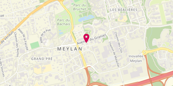Plan de HOLI.e Concept, 23 avenue du Granier, 38240 Meylan