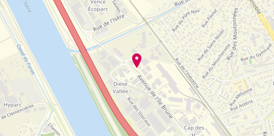 Plan de Boconcept, 26 avenue de l'Île Brune, 38120 Saint-Égrève
