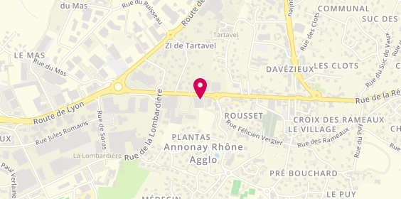Plan de Gifi, 352 Rue de la Republique Lieu Dit 'Les Plantas
Rue de la République, 07430 Davézieux