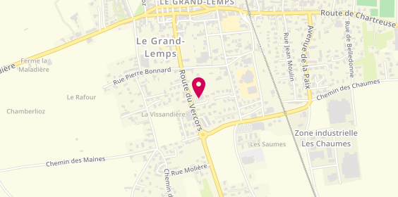 Plan de Gil'Outil'Bazar, Route du Vercors, 38690 Le Grand-Lemps