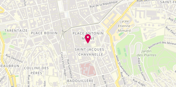 Plan de Maison Chaize, 11 Rue Louis Merley, 42000 Saint-Étienne