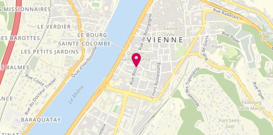 Plan de Ursule en Ville, 19-21 Rue Boson, 38200 Vienne