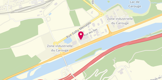 Plan de Centrakor, Zone Aménagement du Carouge, 73250 Saint-Pierre-d'Albigny