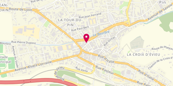 Plan de SCHMIDT, 23 Rue des Récollets, 38110 La Tour-du-Pin