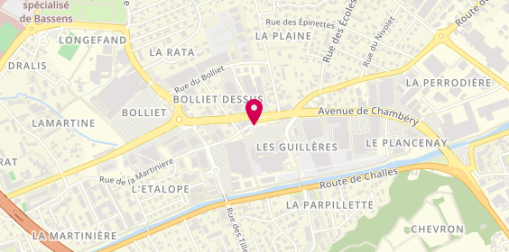 Plan de B&M, 21 Rue de la Martinière, 73230 Saint-Alban-Leysse