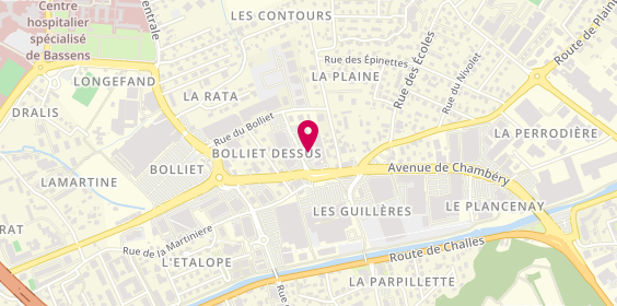 Plan de Saint Maclou, avenue de Chambéry, 73230 Saint-Alban-Leysse