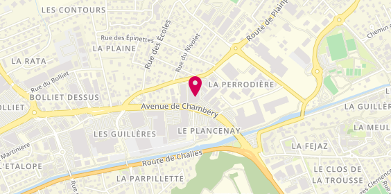 Plan de La Foir'fouille, 555 avenue de Chambéry, 73230 Saint-Alban-Leysse