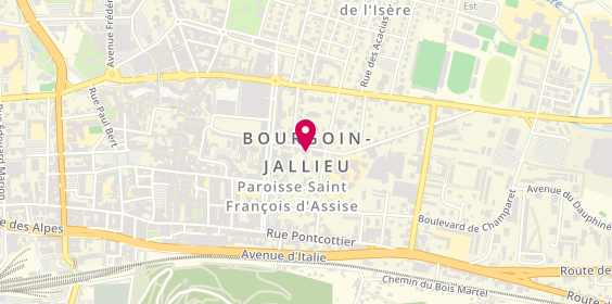 Plan de 1.2.3. Market, 15 Avenue Henri Barbusse
38300, 38300 Bourgoin-Jallieu