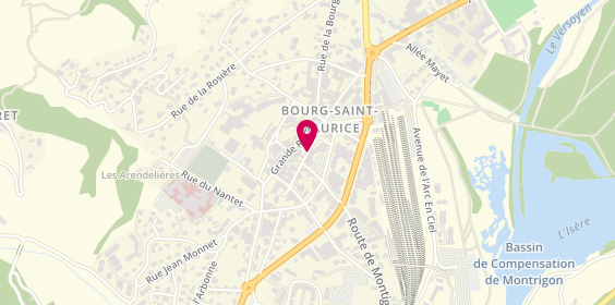 Plan de BUET Joe - Atelier BAJI, 35 place de la Poste, 73700 Bourg-Saint-Maurice