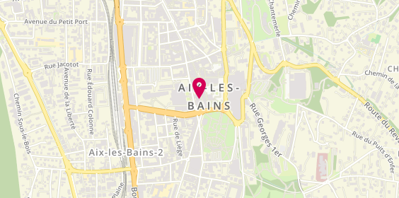 Plan de L'Effrontée, 8-10 Rue Albert 1er, 73100 Aix-les-Bains