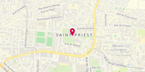 Plan de Gifi, parc d'Activité Champollion, 69800 Saint-Priest