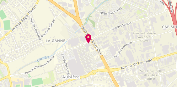 Plan de 4 Murs Villatte, Centre Commercial Plein Sud
1 Rue des Sauzettes, 63170 Aubière