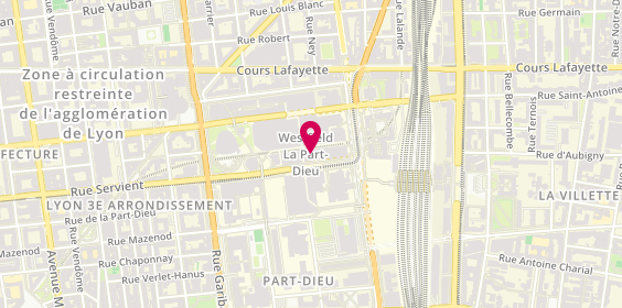 Plan de La Chaise Longue, Centre Commercial
17 Rue Dr Bouchut, 69003 Lyon