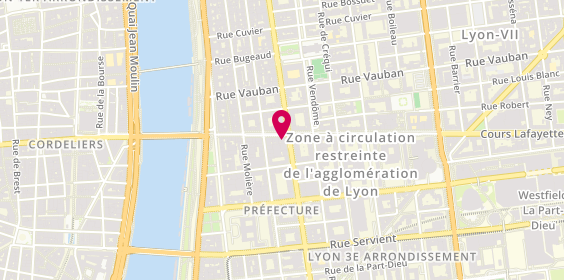 Plan de Ameublement Saint Vincent - Cinna, 28 Cr Lafayette, 69003 Lyon