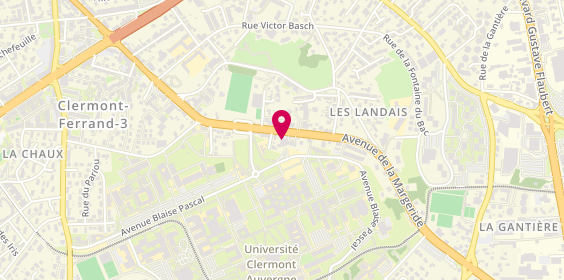 Plan de Socoda, 44 avenue des Landais, 63170 Aubière