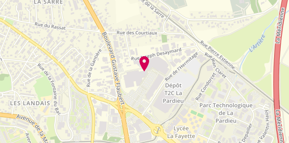 Plan de Tissus des Ursules, Centre Commercial la Pardieu
Rue Joseph Desaymard, 63000 Clermont-Ferrand