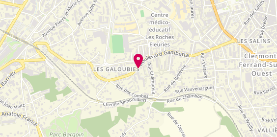 Plan de Fblum, 53 Boulevard Gambetta, 63400 Chamalières