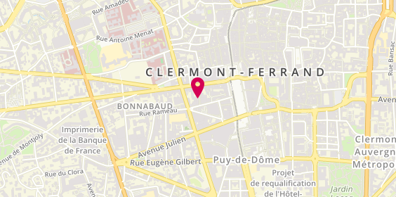Plan de Art2Bo, Grand Passage Blatin- Foch
20 Rue Maréchal Foch, 63000 Clermont-Ferrand