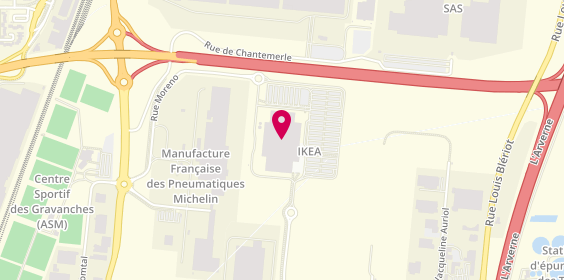Plan de Ikea, Zone Les Gravanches
19 Boulevard Louis Chartoire, 63100 Clermont-Ferrand