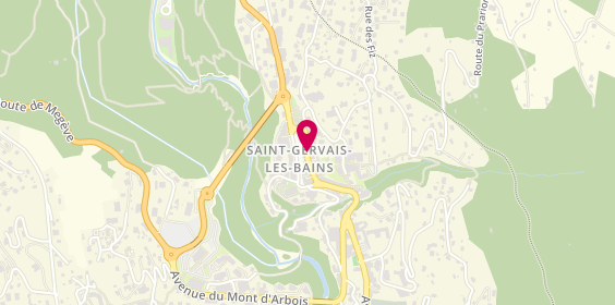 Plan de MURZIN Emilie, 96 Rue du Mont Blanc, 74170 Saint-Gervais-les-Bains