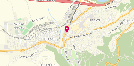 Plan de Les Essentiels d'Ici, le Fayet
124 avenue de Chamonix, 74170 Saint-Gervais-les-Bains