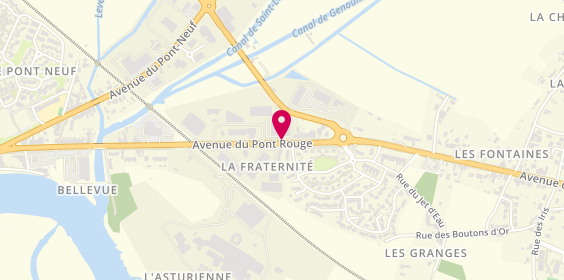 Plan de Conforama, 18 Avenue Pont Rouge, 17430 Tonnay-Charente