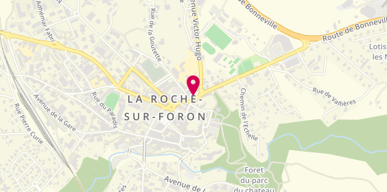 Plan de Projection Intérieur, 69 Faubourg Saint-Martin, 74800 La Roche-sur-Foron