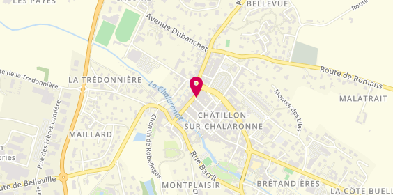 Plan de Pab, Rue Alphonse Baudin, 01400 Châtillon-sur-Chalaronne