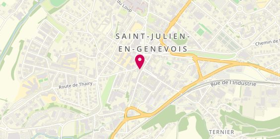 Plan de Juste Autrement, 10 Grand Rue, 74160 Saint-Julien-en-Genevois
