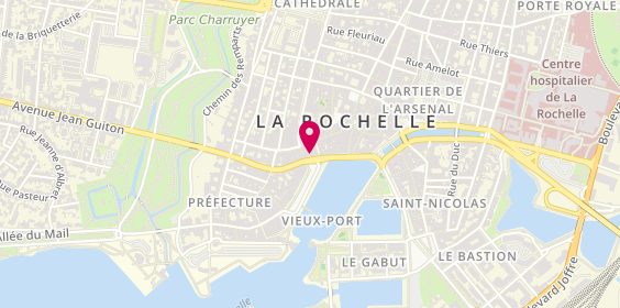 Plan de PINCON Richard, 46 Quai Duperre, 17000 La Rochelle