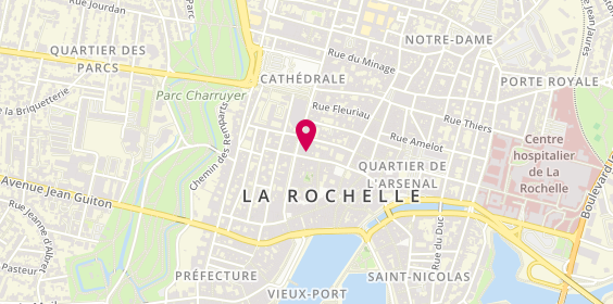 Plan de Maniac, 30 Rue Dupaty, 17000 La Rochelle