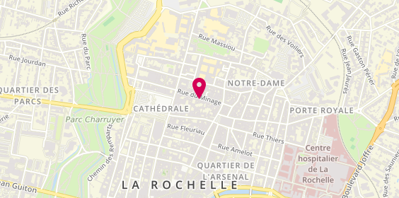 Plan de Chez Les Bichettes, 35 Rue du Minage, 17000 La Rochelle
