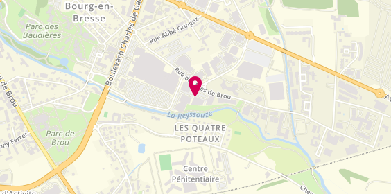 Plan de Mobilier de France Bourg-en-Bresse, Rue des Prés de Brou, 01000 Bourg-en-Bresse