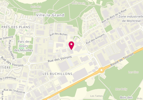 Plan de Centrakor, 2 Rue Chantemerle, 74100 Ville-la-Grand
